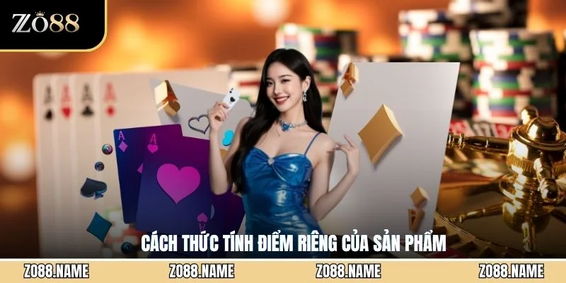 Cách thức tính điểm riêng của sản phẩm