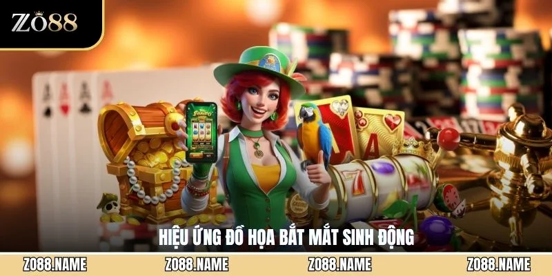 Hiệu ứng đồ họa bắt mắt sinh động