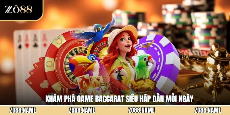 Khám phá game Baccarat siêu hấp dẫn mỗi ngày