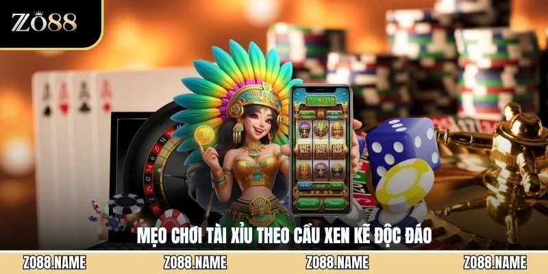 Mẹo chơi tài xỉu theo cầu xen kẽ độc đáo